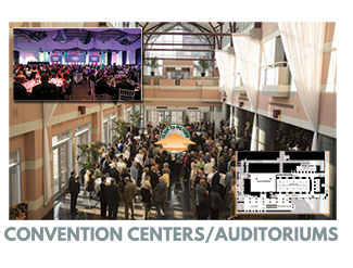 CONVENTION CENTERS/AUDITORIUMS