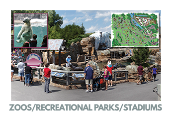 ZOOS/RECREATIONAL PARKS/STADIUMS